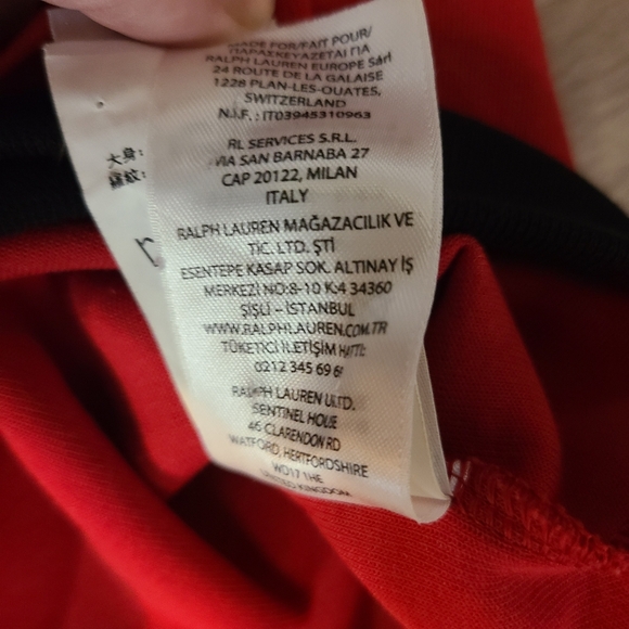 Polo Ralph Lauren Mens XXL 1/4 Zip Colorblock Pullover Large Spellout - Picture 9 of 11